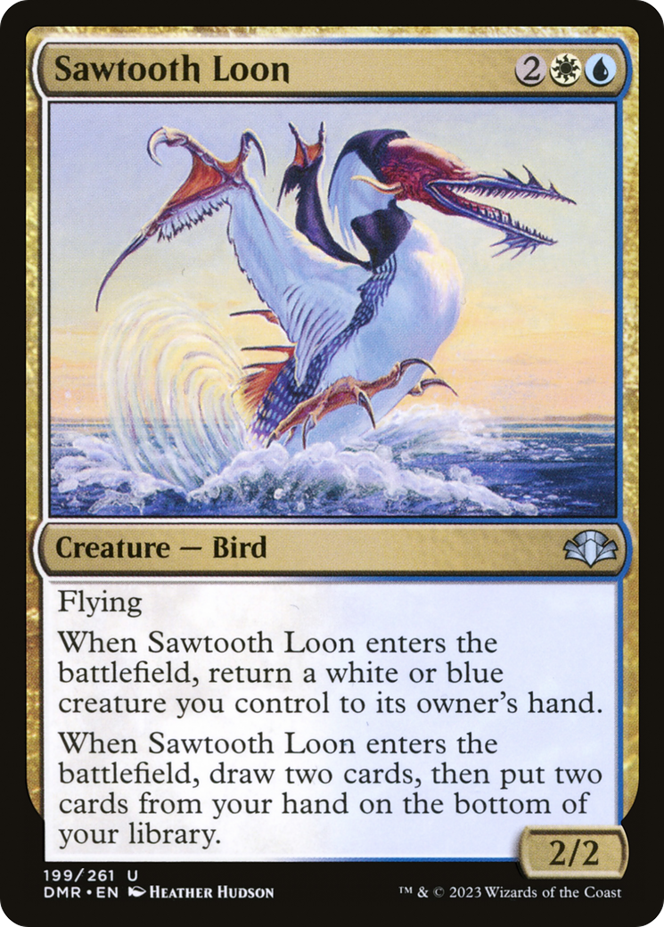 Sawtooth Loon [Dominaria Remastered] | Deep Dive Games St. Marys