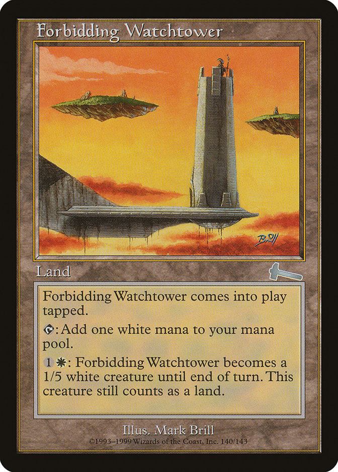 Forbidding Watchtower [Urza's Legacy] | Deep Dive Games St. Marys