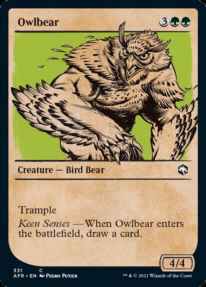 Owlbear (Showcase) [Dungeons & Dragons: Adventures in the Forgotten Realms] | Deep Dive Games St. Marys