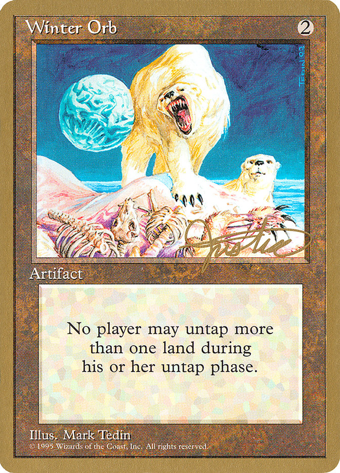 Winter Orb (Mark Justice) [Pro Tour Collector Set] | Deep Dive Games St. Marys