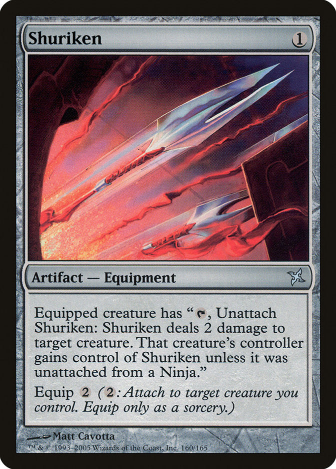 Shuriken [Betrayers of Kamigawa] | Deep Dive Games St. Marys