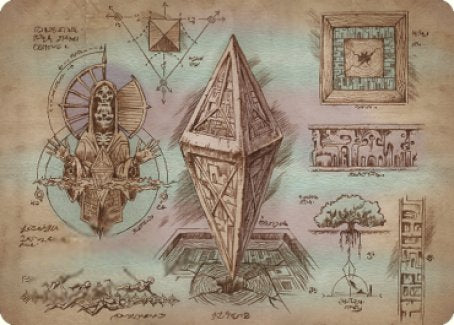 Keening Stone Art Card [The Brothers' War Art Series] | Deep Dive Games St. Marys