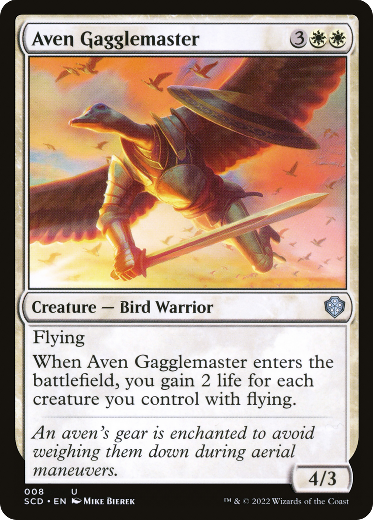 Aven Gagglemaster [Starter Commander Decks] | Deep Dive Games St. Marys