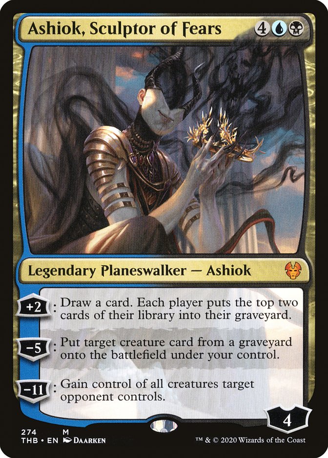 Ashiok, Sculptor of Fears [Theros Beyond Death] | Deep Dive Games St. Marys