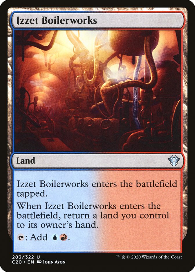Izzet Boilerworks [Commander 2020] | Deep Dive Games St. Marys
