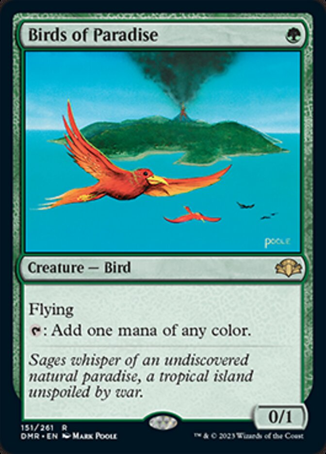 Birds of Paradise [Dominaria Remastered] | Deep Dive Games St. Marys