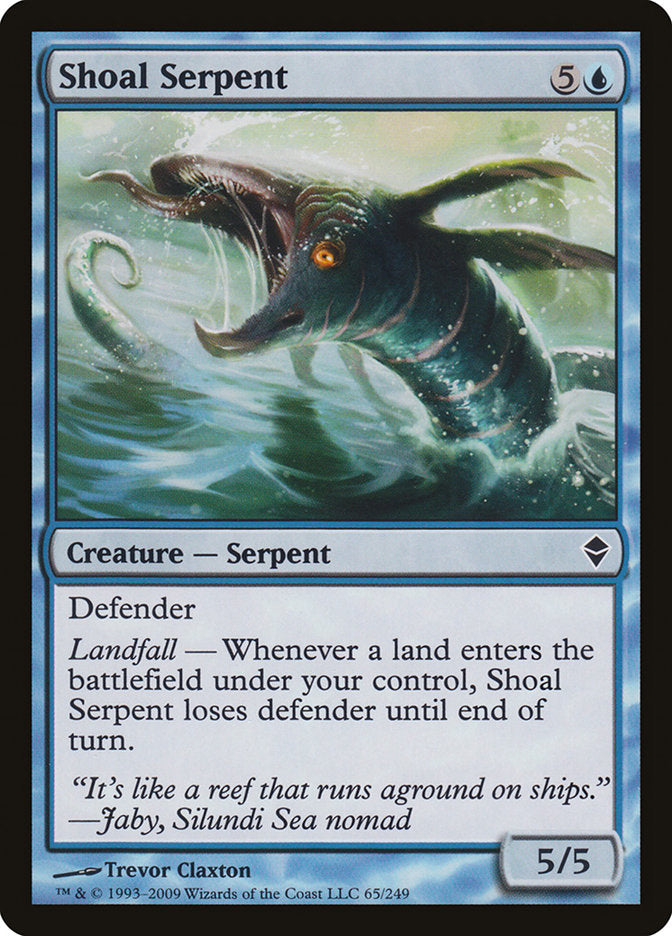 Shoal Serpent [Zendikar] | Deep Dive Games St. Marys