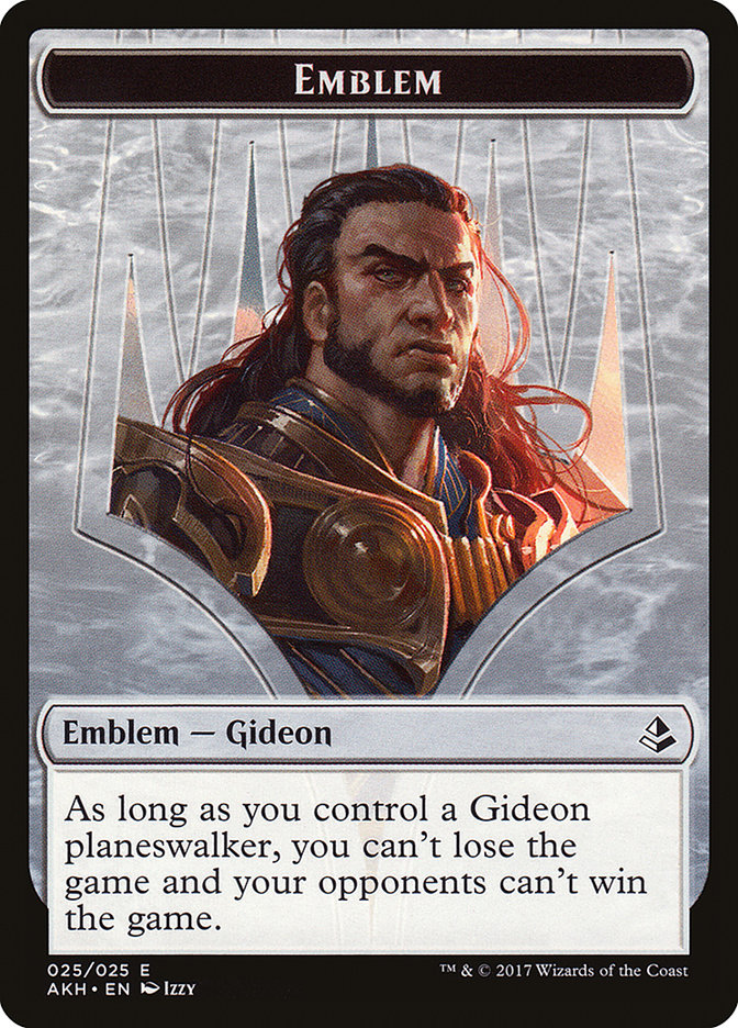 Gideon of the Trials Emblem [Amonkhet Tokens] | Deep Dive Games St. Marys