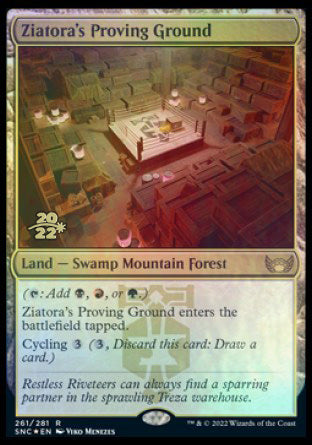 Ziatora's Proving Ground [Streets of New Capenna Prerelease Promos] | Deep Dive Games St. Marys