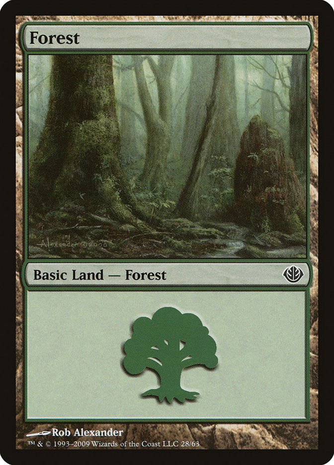 Forest (28) [Duel Decks: Garruk vs. Liliana] | Deep Dive Games St. Marys