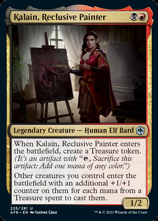 Kalain, Reclusive Painter [Dungeons & Dragons: Adventures in the Forgotten Realms] | Deep Dive Games St. Marys