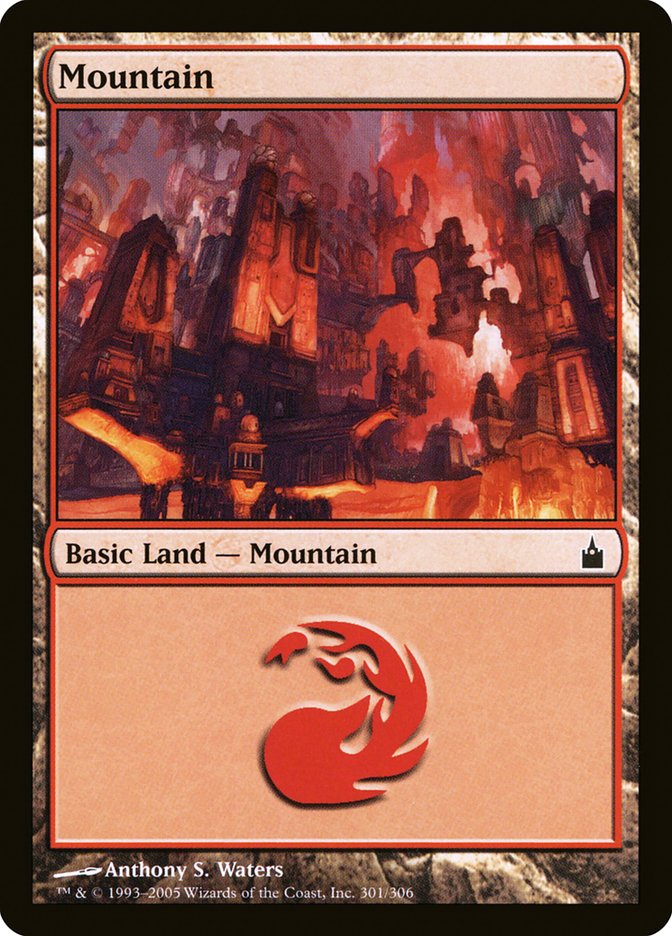 Mountain (301) [Ravnica: City of Guilds] | Deep Dive Games St. Marys