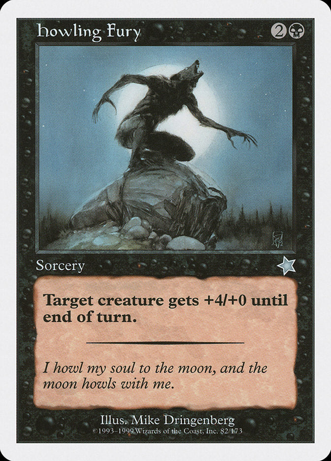 Howling Fury [Starter 1999] | Deep Dive Games St. Marys