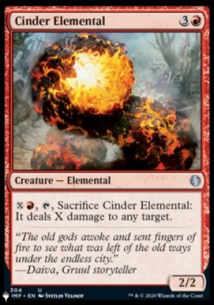 Cinder Elemental [The List] | Deep Dive Games St. Marys