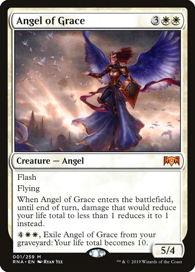 Angel of Grace [Ravnica Allegiance] | Deep Dive Games St. Marys