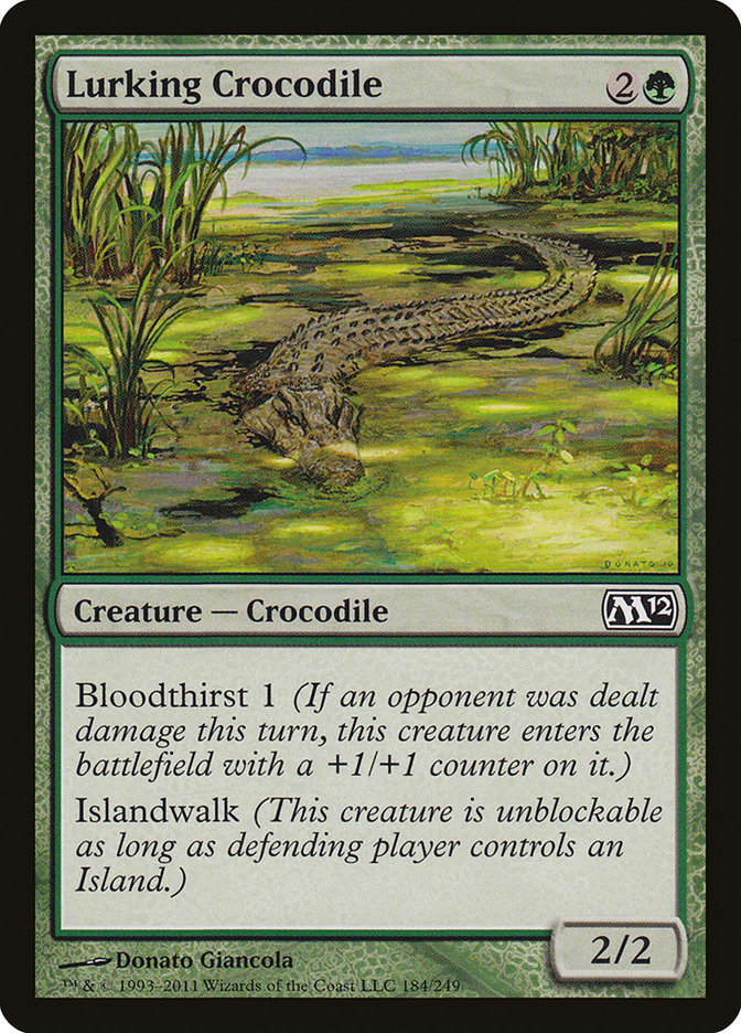 Lurking Crocodile [Magic 2012] | Deep Dive Games St. Marys