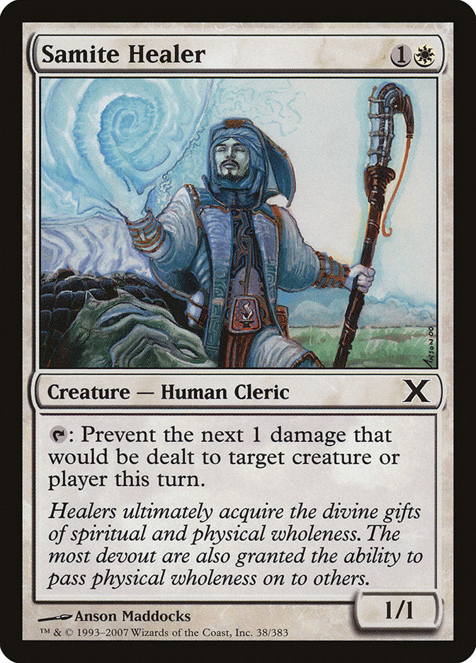 Samite Healer [Tenth Edition] | Deep Dive Games St. Marys