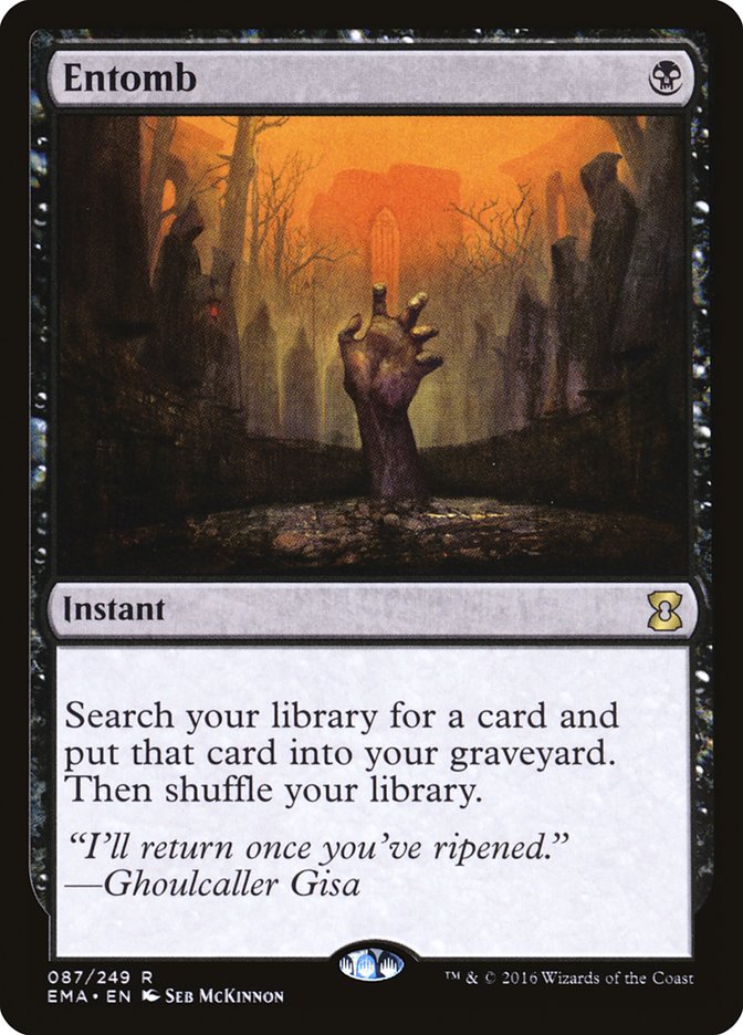 Entomb [Eternal Masters] | Deep Dive Games St. Marys