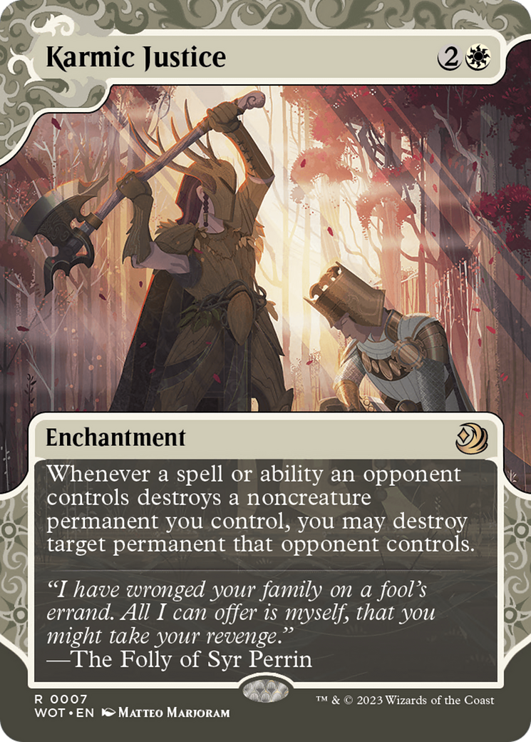 Karmic Justice [Wilds of Eldraine: Enchanting Tales] | Deep Dive Games St. Marys