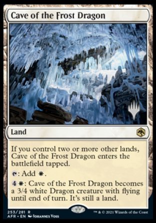 Cave of the Frost Dragon (Promo Pack) [Dungeons & Dragons: Adventures in the Forgotten Realms Promos] | Deep Dive Games St. Marys