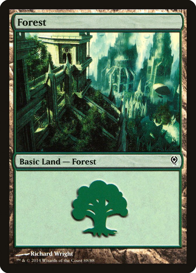 Forest (88) [Duel Decks: Jace vs. Vraska] | Deep Dive Games St. Marys