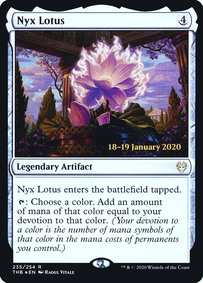 Nyx Lotus [Theros Beyond Death Prerelease Promos] | Deep Dive Games St. Marys