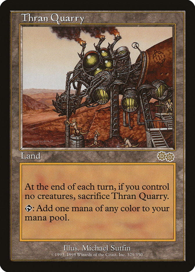 Thran Quarry [Urza's Saga] | Deep Dive Games St. Marys