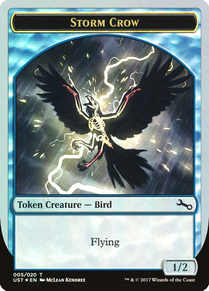 Storm Crow Token [Unstable Tokens] | Deep Dive Games St. Marys