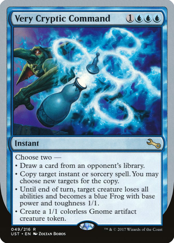 Very Cryptic Command (Draw) [Unstable] | Deep Dive Games St. Marys