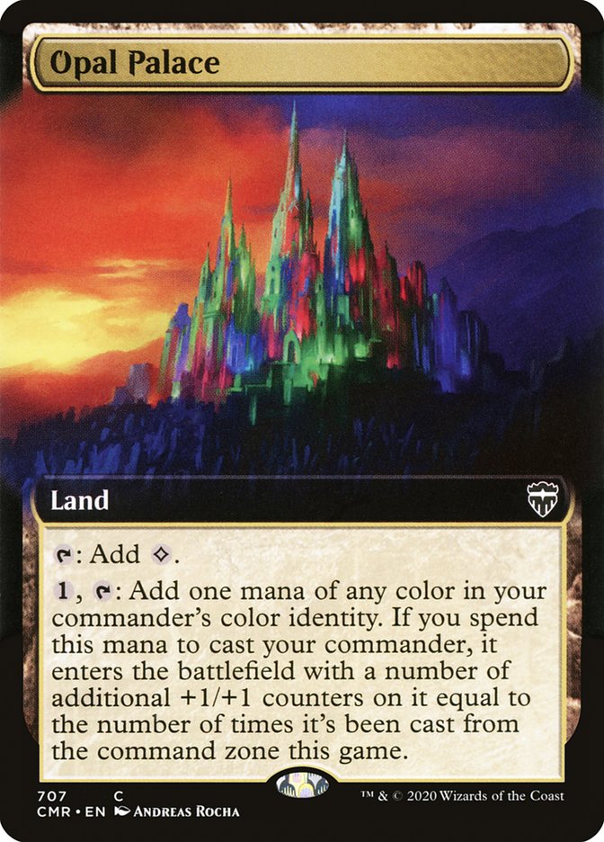 Opal Palace (Extended Art) [Commander Legends] | Deep Dive Games St. Marys