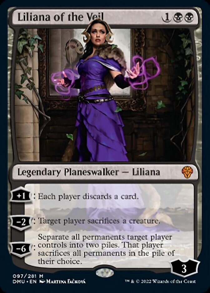 Liliana of the Veil [Dominaria United] | Deep Dive Games St. Marys