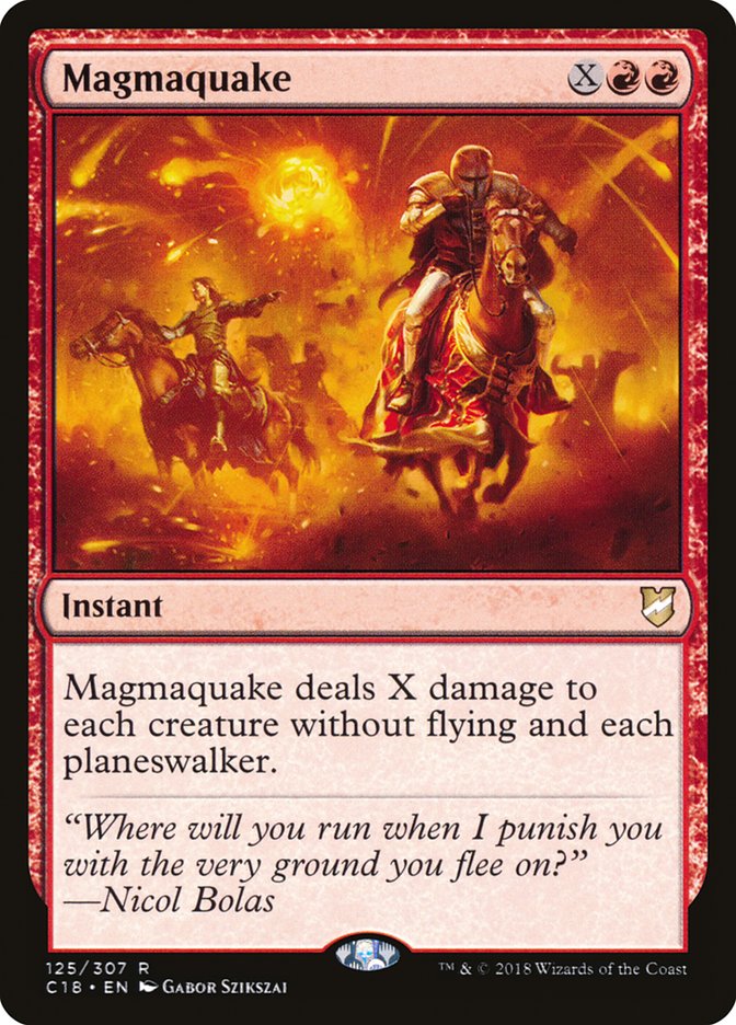 Magmaquake [Commander 2018] | Deep Dive Games St. Marys