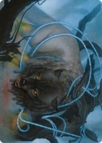 Bind the Monster Art Card [Kaldheim Art Series] | Deep Dive Games St. Marys