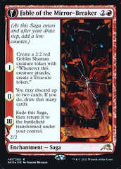 Fable of the Mirror-Breaker // Reflection of Kiki-Jiki [Kamigawa: Neon Dynasty Prerelease Promos] | Deep Dive Games St. Marys