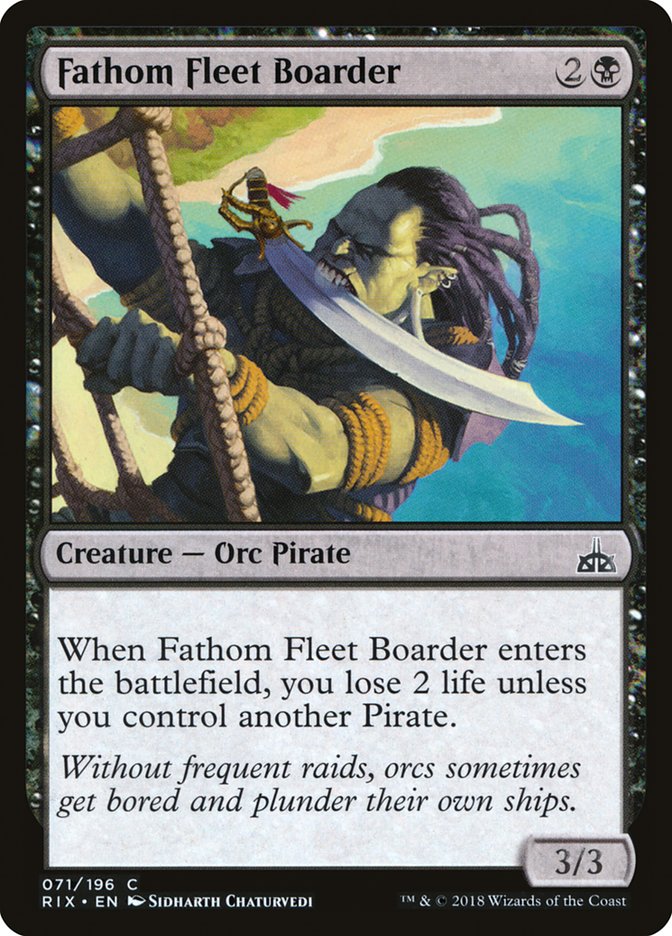 Fathom Fleet Boarder [Rivals of Ixalan] | Deep Dive Games St. Marys