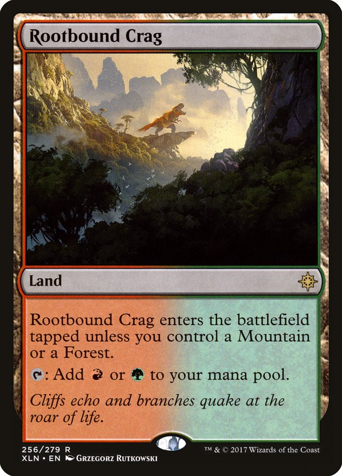 Rootbound Crag [Ixalan] | Deep Dive Games St. Marys