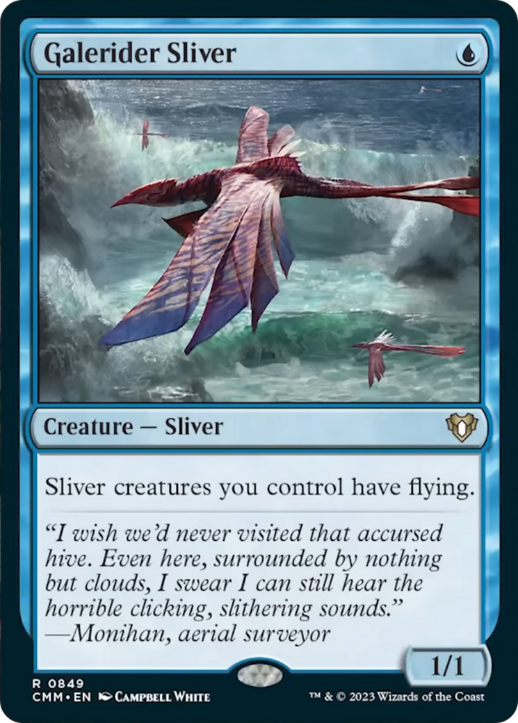 Galerider Sliver [Commander Masters] | Deep Dive Games St. Marys