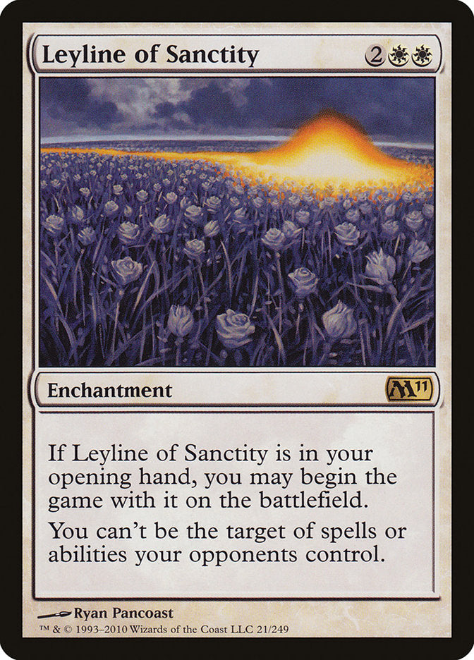Leyline of Sanctity [Magic 2011] | Deep Dive Games St. Marys