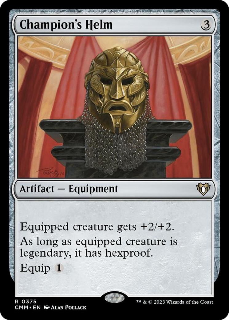 Champion's Helm [Commander Masters] | Deep Dive Games St. Marys