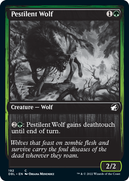 Pestilent Wolf [Innistrad: Double Feature] | Deep Dive Games St. Marys