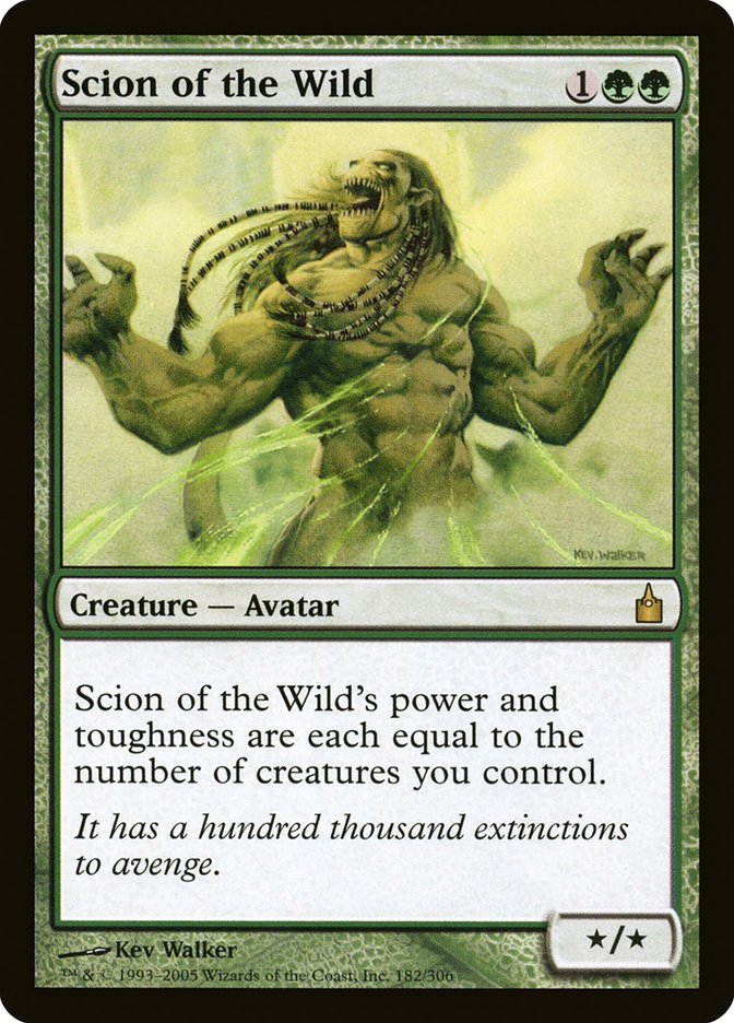 Scion of the Wild [Ravnica: City of Guilds] | Deep Dive Games St. Marys