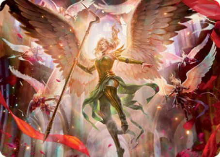 Sigarda's Summons Art Card [Innistrad: Crimson Vow Art Series] | Deep Dive Games St. Marys