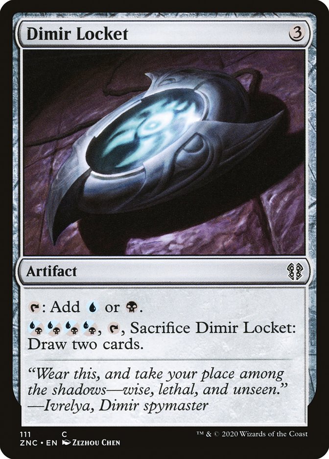 Dimir Locket [Zendikar Rising Commander] | Deep Dive Games St. Marys