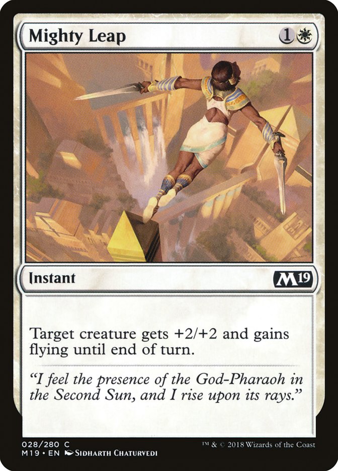 Mighty Leap [Core Set 2019] | Deep Dive Games St. Marys