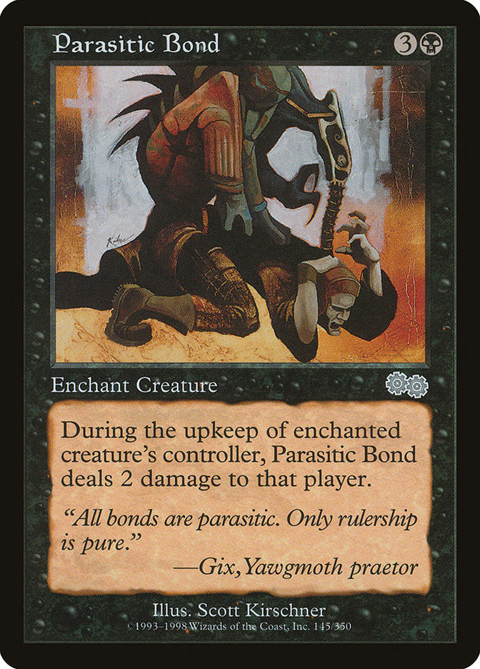 Parasitic Bond [Urza's Saga] | Deep Dive Games St. Marys
