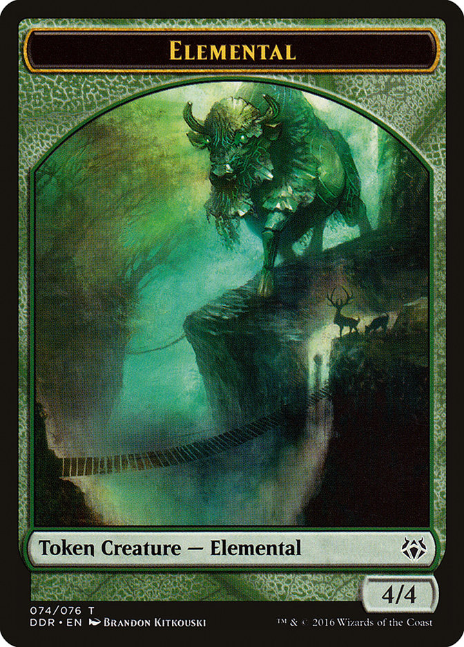 Elemental Token [Duel Decks: Nissa vs. Ob Nixilis] | Deep Dive Games St. Marys