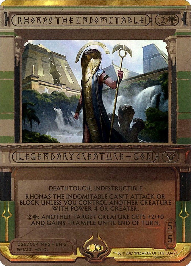 Rhonas the Indomitable (Invocation) [Amonkhet Invocations] | Deep Dive Games St. Marys