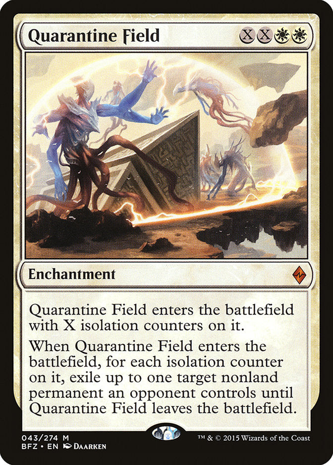 Quarantine Field [Battle for Zendikar] | Deep Dive Games St. Marys