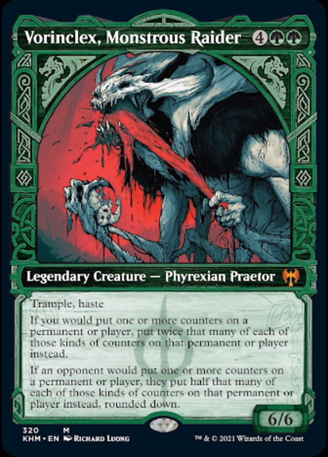 Vorinclex, Monstrous Raider (Showcase) [Kaldheim] | Deep Dive Games St. Marys