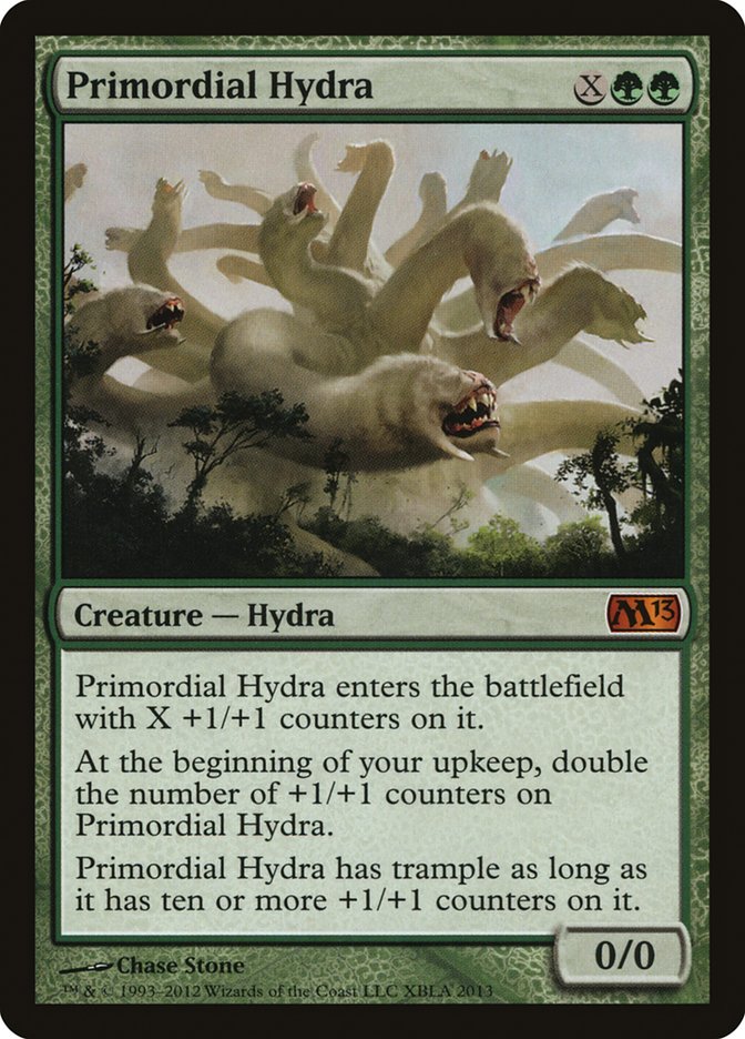 Primordial Hydra (Duels of the Planeswalkers Promos) [Duels of the Planeswalkers Promos 2013] | Deep Dive Games St. Marys